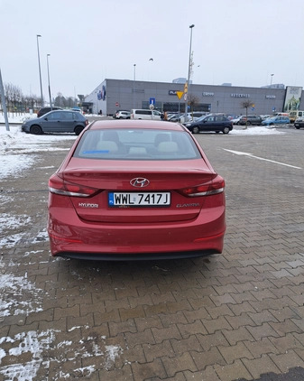 Hyundai Elantra cena 51500 przebieg: 115000, rok produkcji 2016 z Kobyłka małe 407